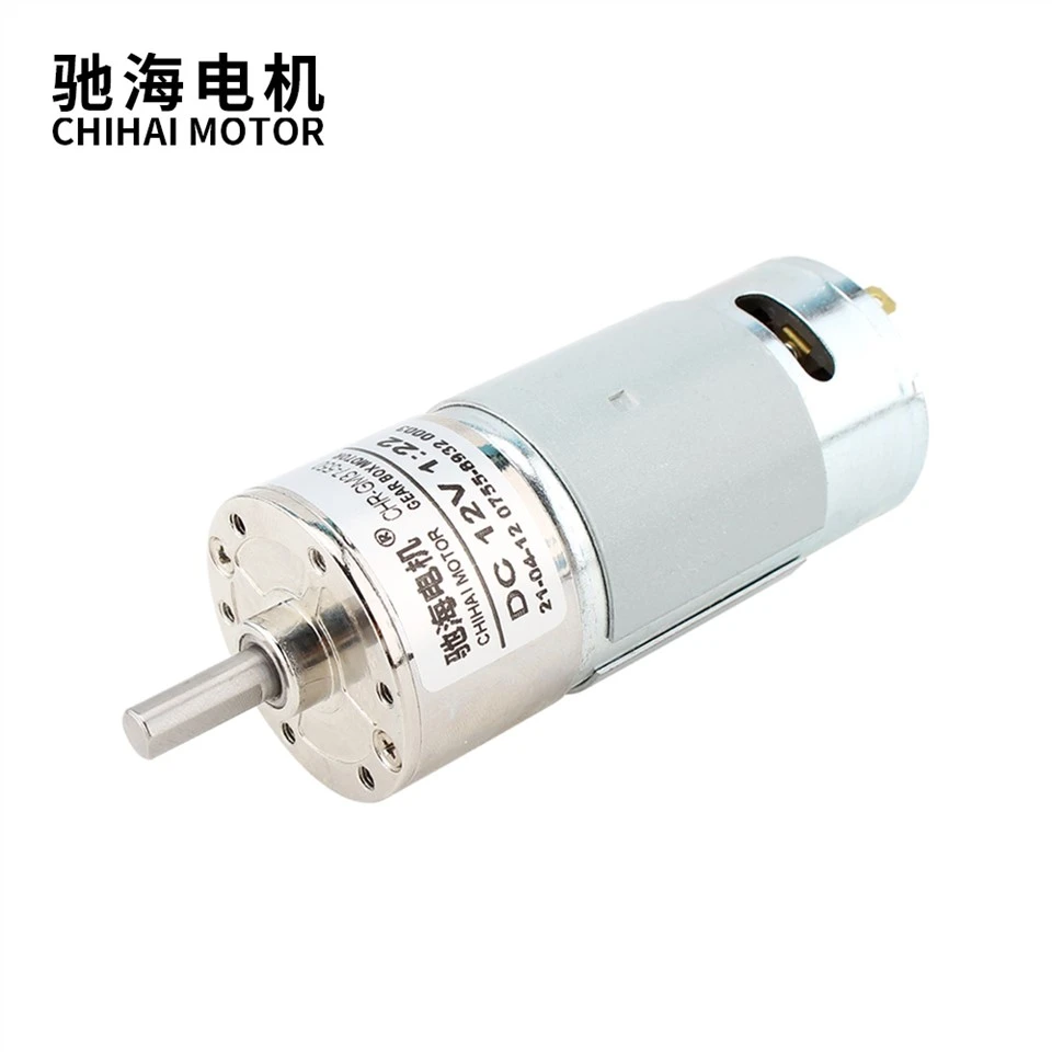 37mm 12v High Torque Dc Geared Motor