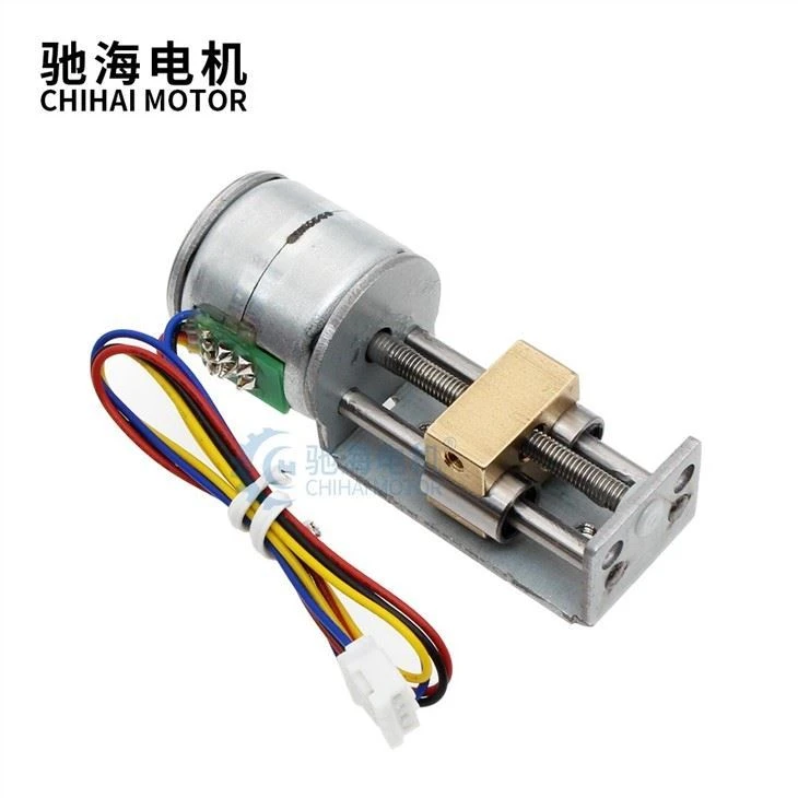 20 Stepper Motor Slide Table Mini Screw Rod Screw Moving Push 20mm Linear Motor