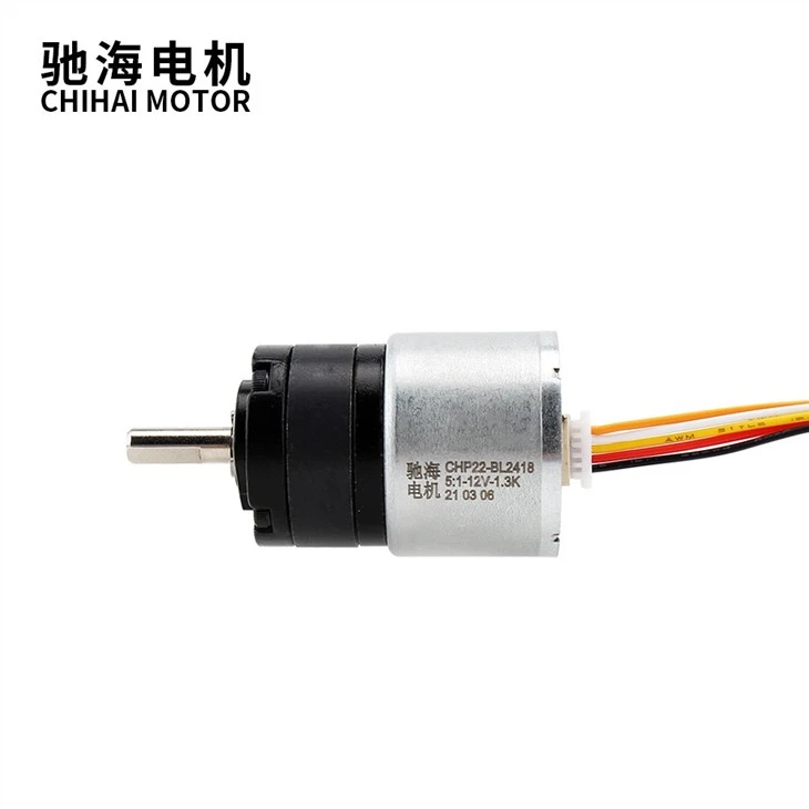 DC12V 2418 Brushless Gear Motor With 22mm Planetary Gear Motor