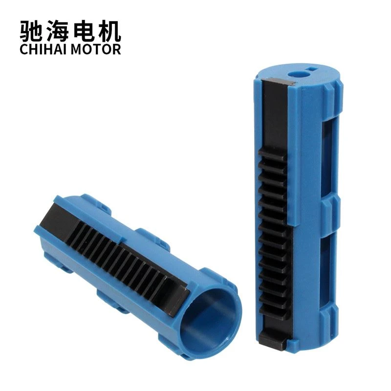 Airsoft Piston 14 Carbon Steel Teeth Blue - High Speed