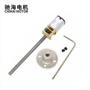 M4x55mm Screw Threaded Shaft N20 DC Mini Gear Motor