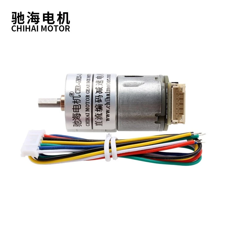Dc Gear Motor With Encoder AB Dual Phase Encoder Dc Gear Motor With Encoder AB Dual Phase Encoder