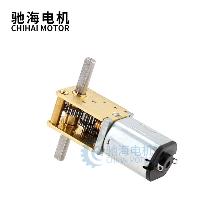 Double Shaft DC Worm Gear Motor