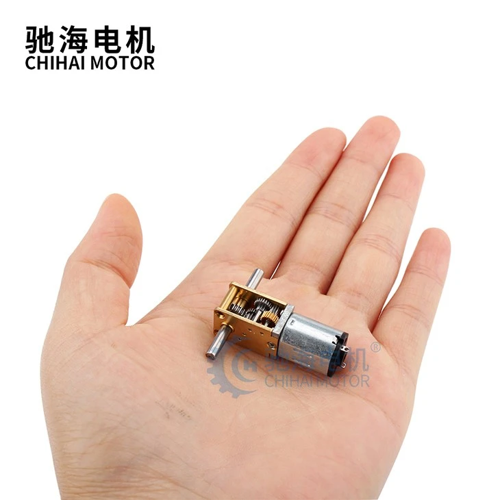 Double Shaft DC Worm Gear Motor