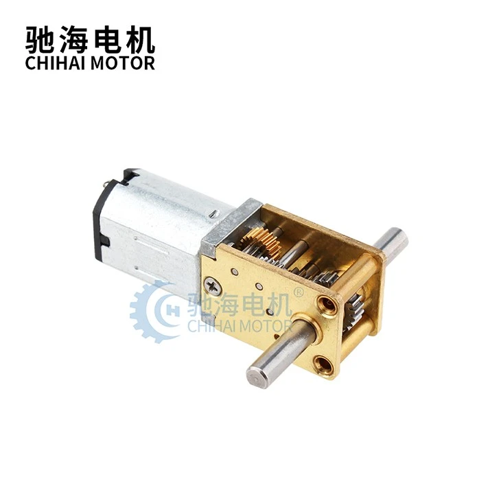 Double Shaft DC Worm Gear Motor