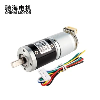 DC Planetary Gear Reduction Motor With Encoder
